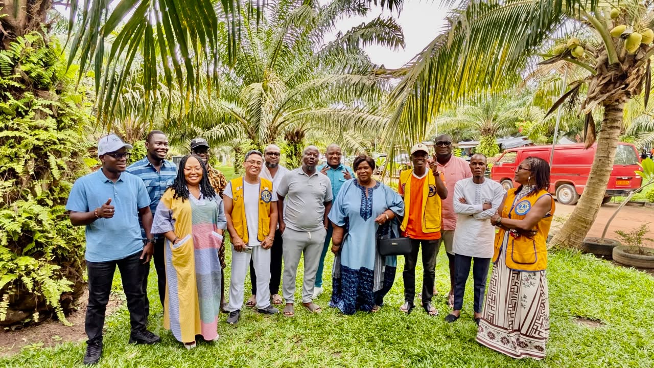 Membres du Lions Club Cotonou Nova